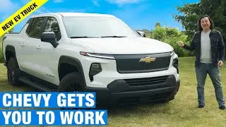 DRIVEN: 2024 Chevrolet Silverado EV! | Chevy&rsquo;s All-Electric Truck | Interior, Tech & More!