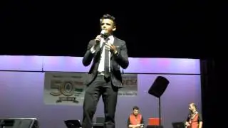 Abhijeet Sawant gives a Thank U Speech -Kansas