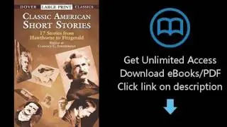 Classic American Short Stories (Dover Large Print Classics)