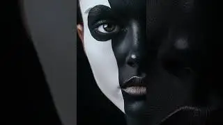 ⚫⚪ Black & White Beauty &ndash; The Art of Contrast! 🎭✨