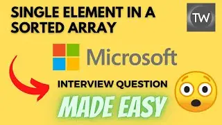 Single Element in a Sorted Array - Leetcode 540 - Python