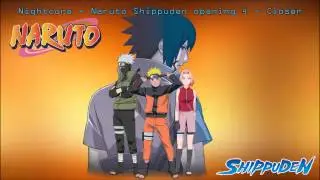 Nightcore - Naruto Shippuden opening 4 - Closer
