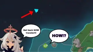 Trolling genshin players by going out of bounds in their world~Genshin impact