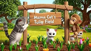 Mama Cat&rsquo;s Family Adventure - Flowers, Music & Cooking 🐱