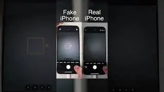 Fake vs Real iPhone 📱 Can You Spot the Difference? | #FakeVsReal #iPhone #TechComparison #Gadgets