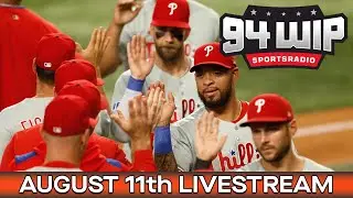 94WIP LIVE: Phillies SWEEP The Rangers