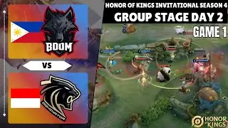 🇵🇭 BOOM Esports vs 🇮🇩 DOMINATOR ESPORTS | GAME 1 | HIGHLIGHTS | KSI4 | Group Stage Day 2