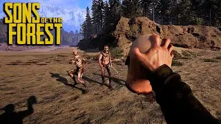 Sons Of The Forest Gameplay Trailer NEW (The Forest 2)