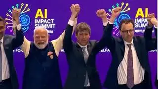 OpenAI, Anthropic CEOs refuse to hold hands at India AI Summit