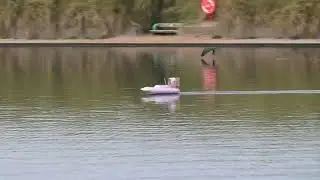 Fast Model Hovercraft at Fleetwood