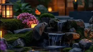 Soothing Water Harmony with Soft Music for Evening Calm 😌💧