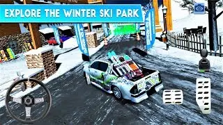 Winter Ski Park : Snow Driver / Mercedes Benz GLS350 / Android Gameplay - HD