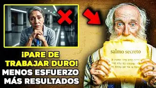 LEER ESTE SALMO UNA VEZ ANTES DE DORMIR FUNCIONA MÁS QUE TRABAJAR DURO | SABIOS JUDÍOS