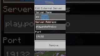 ip of best pixelmon server for mcpe. pokefind server