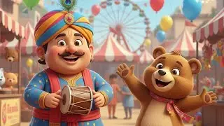 Kalu Madari aaya । कालू मदारी आया। Hindi poem for kids #kalumadariaaya #nurseryrhymes #balgeet #kids