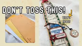 Day 24 #DDACC2025: Recycled Envelope Hack Changes Everything! (Christmas Cluster)