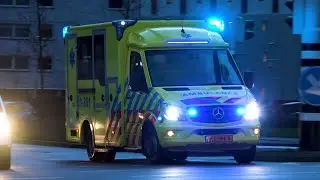 A1, C. Miesen Mobile Intensive Care Unit [MICU] vanaf onbekende melding naar het UMCG