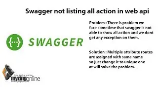 Swagger not listing all action in web api 2