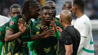 Yves Bissouma sent off in Afcon quarter-final disaster as Spurs team-mate fails to even get off the