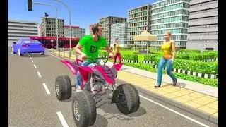 ATV Top Mountain Bike Taxi Racing Game | Atv Bike Games | Bike 3D Games | Games To Play #2