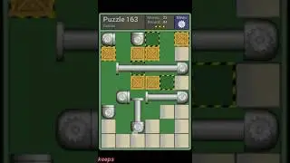 Pushing Machine (Genius) Level Puzzle 163 - Perfect Solution