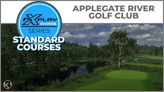 FSX PLAY Course Flyover - Applegate River Golf Club
