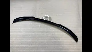 Спойлер лезвие крышки багажника BMW 6 F06 / F13 v2 - под покраску #vonardcustoms #bmw6f06 #bmw6f13