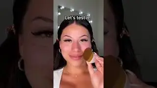 New VIRAL foundation brush?😱😱 #viralmakeup #viralmakeupchallenge #makeuphacks