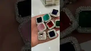 American Diamond Rings | Zircon Stone Ring Collection | #onlineshopping #ladiesfashion #ring #shorts