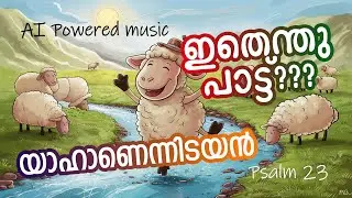 യാഹാണെന്നിടയൻ - AI Powered Song in Malayalam - Christian Music - Based on Psalm 23 - Rejoy Poomala