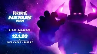 Galactus Fortnite Event Reaction With Facecam