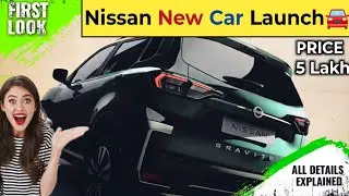 #nissan Magnite 2026 🚗 New Gravite (Gravity) Model? | Price, Mileage, Features & Official Teaser