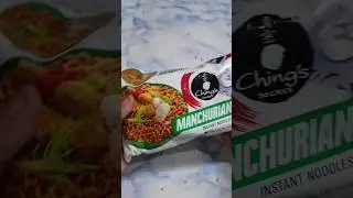Try This Ching's Manchurian Noodles🍜 / Instant noodles recipe ASMR #shorts #food #cooking #asmr