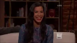 Talking Dead (Fear) - Danay Garcia (Luciana) on teaching Frank Dillane (Nick) Spanish