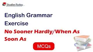 No Sooner Hardly or When As Soon As English Grammar Quiz