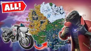 *ALL* ROGUE BIKES Locations in Fortnite Season 2