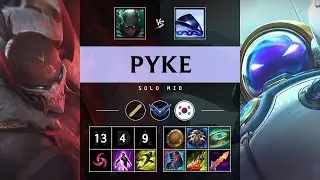Pyke Mid vs Xerath - KR Diamond Patch 25.17