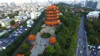 Early spring in The Yellow Crane Tower/黄鹤楼瞰春