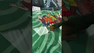 Меняем пленку на капоте фургона Скуби-Ду на новую с индивидуальным принтом #vinylwrap
