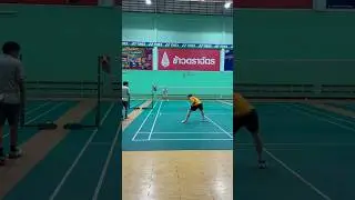 Badminton Match Training in Thailand #badminton #yonex #badmintonthailand