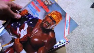 Unboxing Old WWF Magazines
