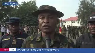 6 Brigade Of Nigerian Army Organises Joint Route March With Security Agencies