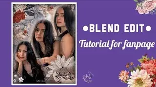 Easy Blend Photo editing tutorial for beginners.