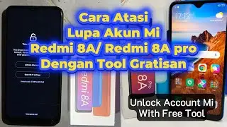 Solusi HP Redmi 8A lupa akun mi - Redmi 8A Pro lupa Akun mi