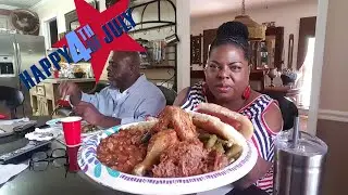 Happy July 4th BBQ Feast! Big Bubba!