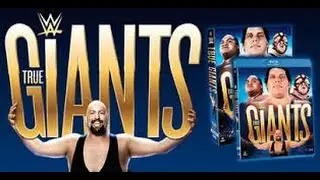 True Giants Blu Ray Art Package In-Depth Look (WWEShop Exclusive)