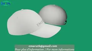 CAP 3D model // CASQUETTE modèle 3D