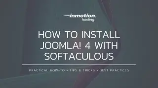 How to Install Joomla 4 with Softaculous