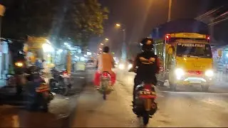 Incredible Night in City, Walking Around east java