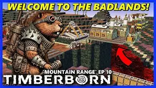 Diesel-Punk 'Mad Max' Style Industrial Mining Complex! (Part 1) - TIMBERBORN Update 6 HARD Ep 10